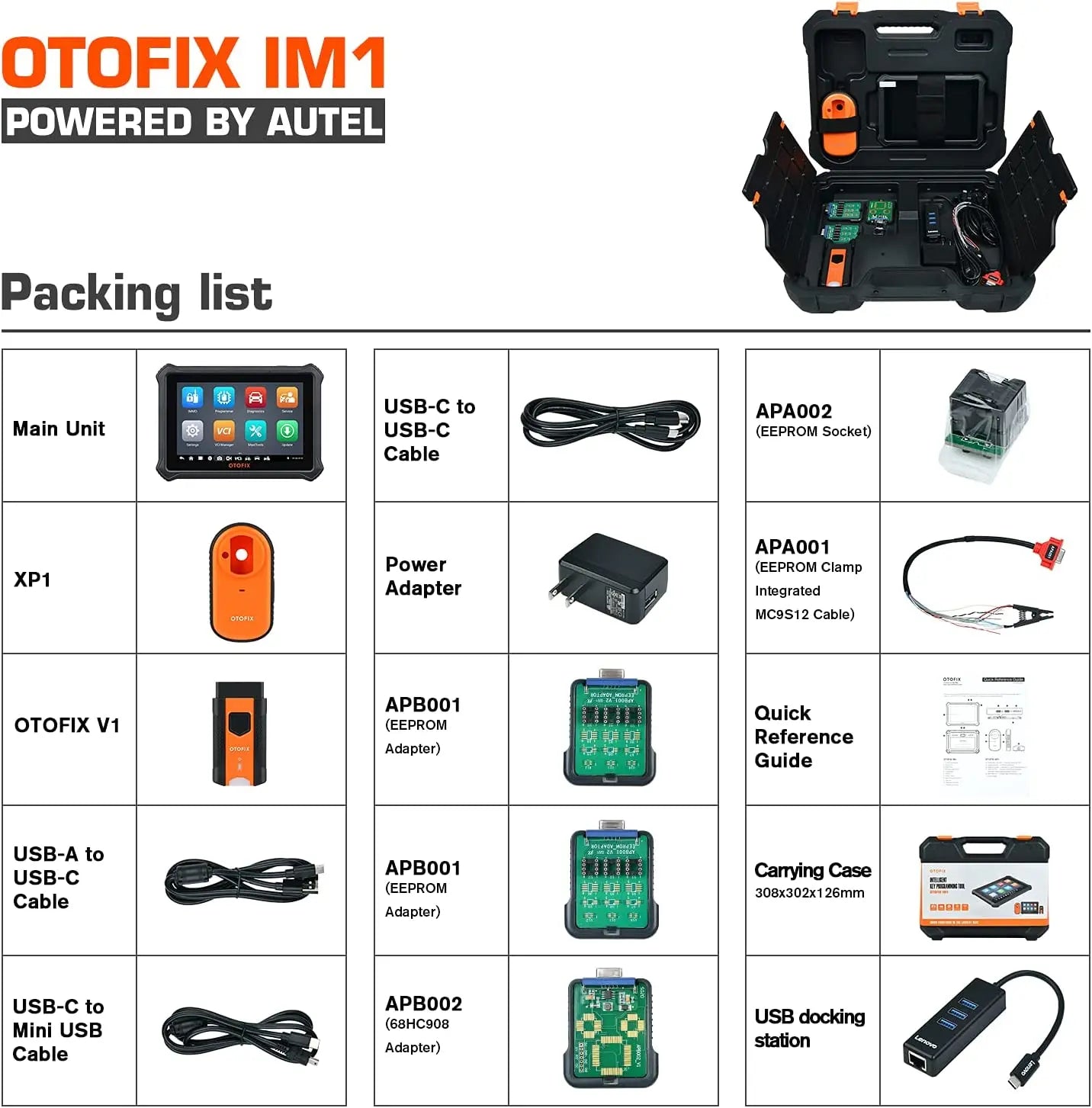 Otofix IM1 XP1 Key FOB Programmer And Diagnostic Tool