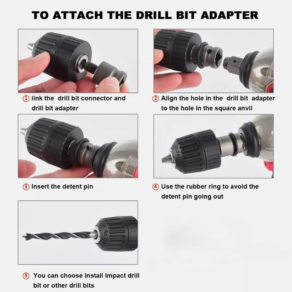 Magnitt 500 Nm Brushless Impact Wrench 18V Cordless