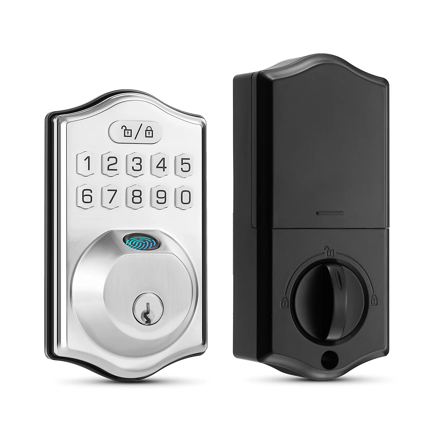 Doorknob Fingerprint Door Lock Deadbolt Keyless Entry