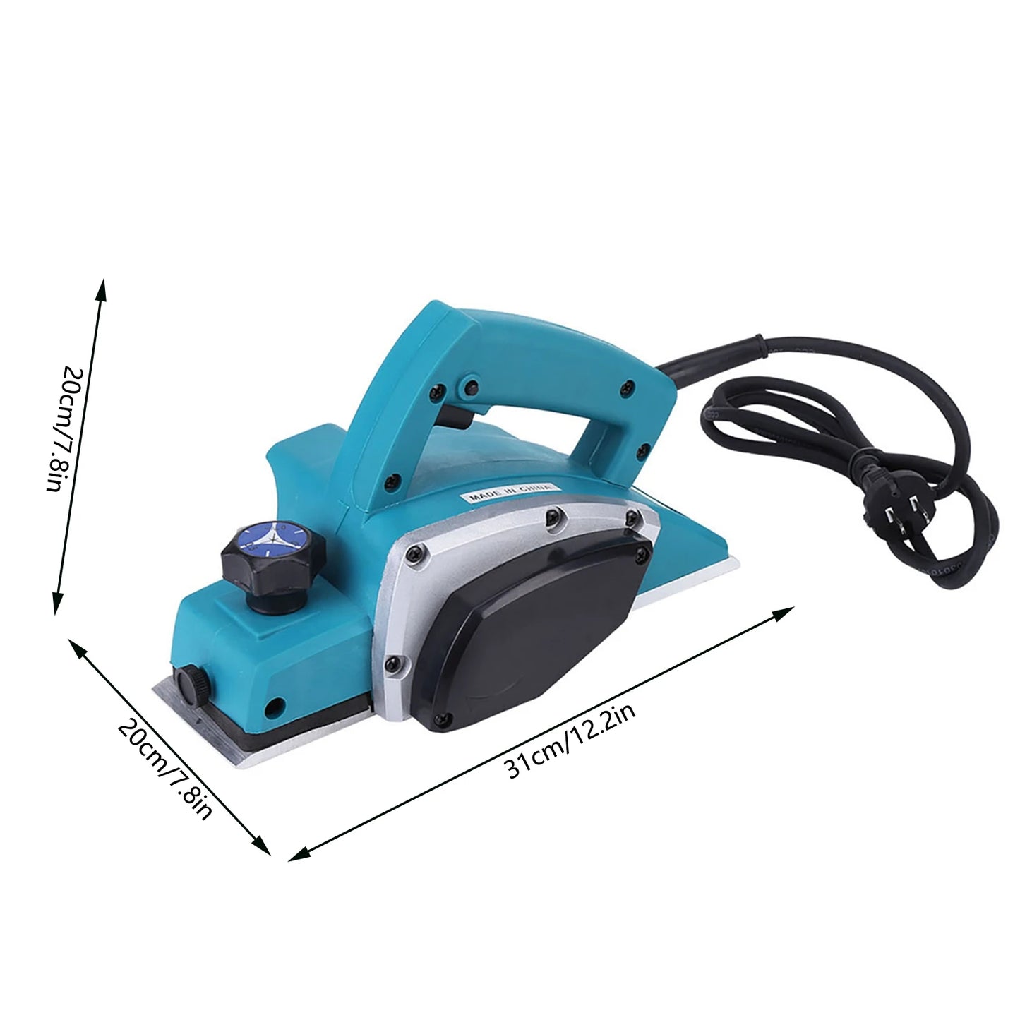 Hign-concerned 800W Portable Electric Wood Planer 16000RPM