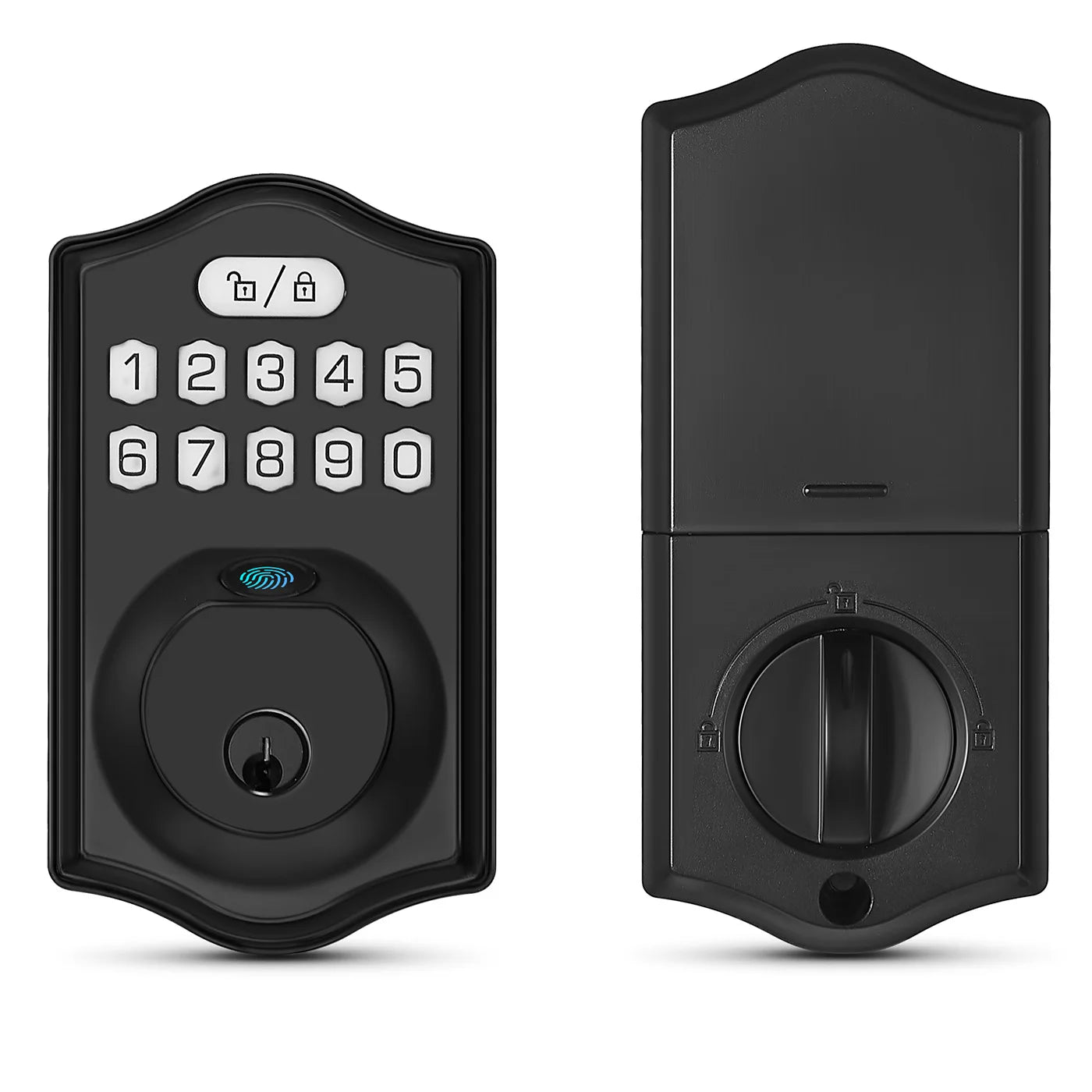 Doorknob Fingerprint Door Lock Deadbolt Keyless Entry