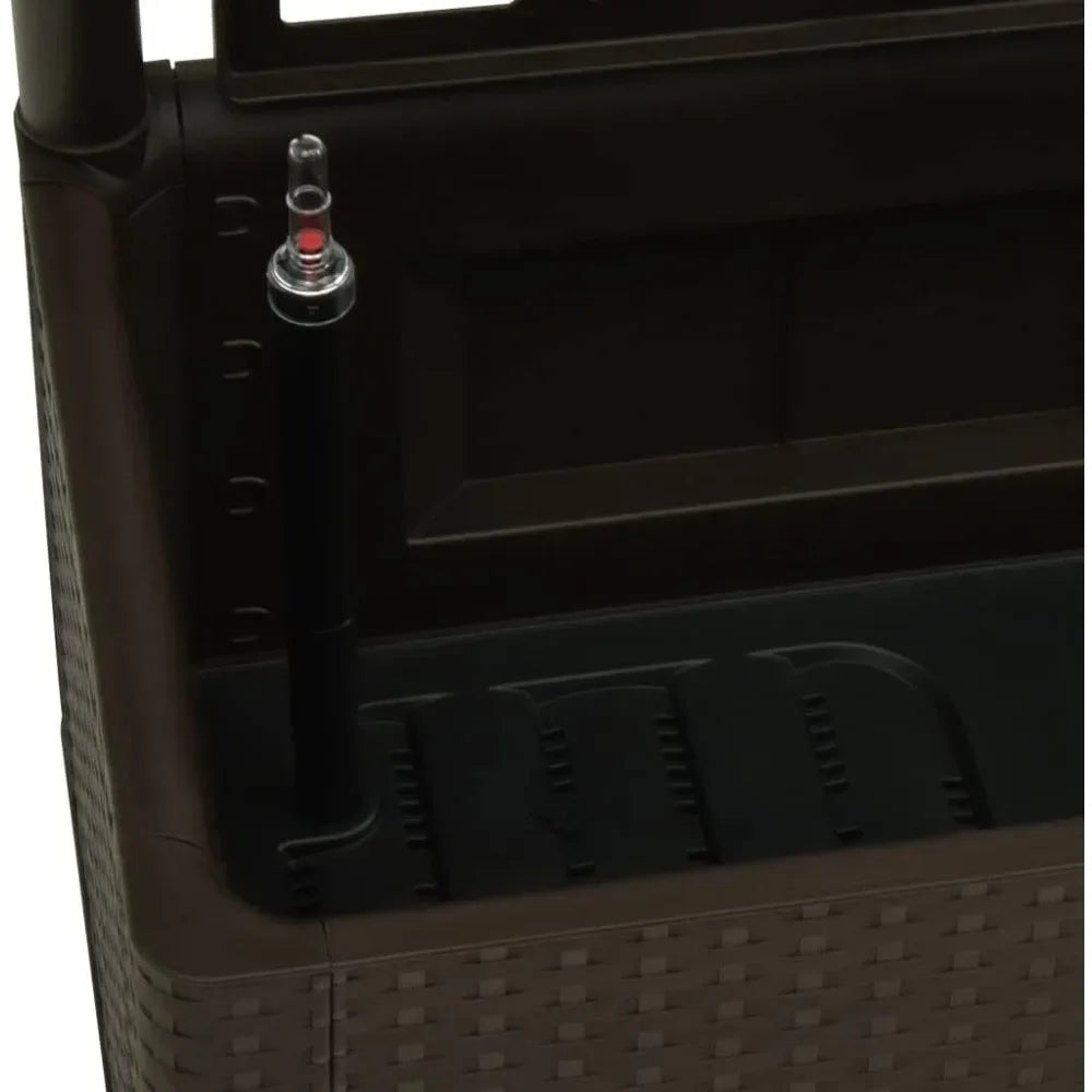 Raised Garden Bed With Trellis Self Watering System