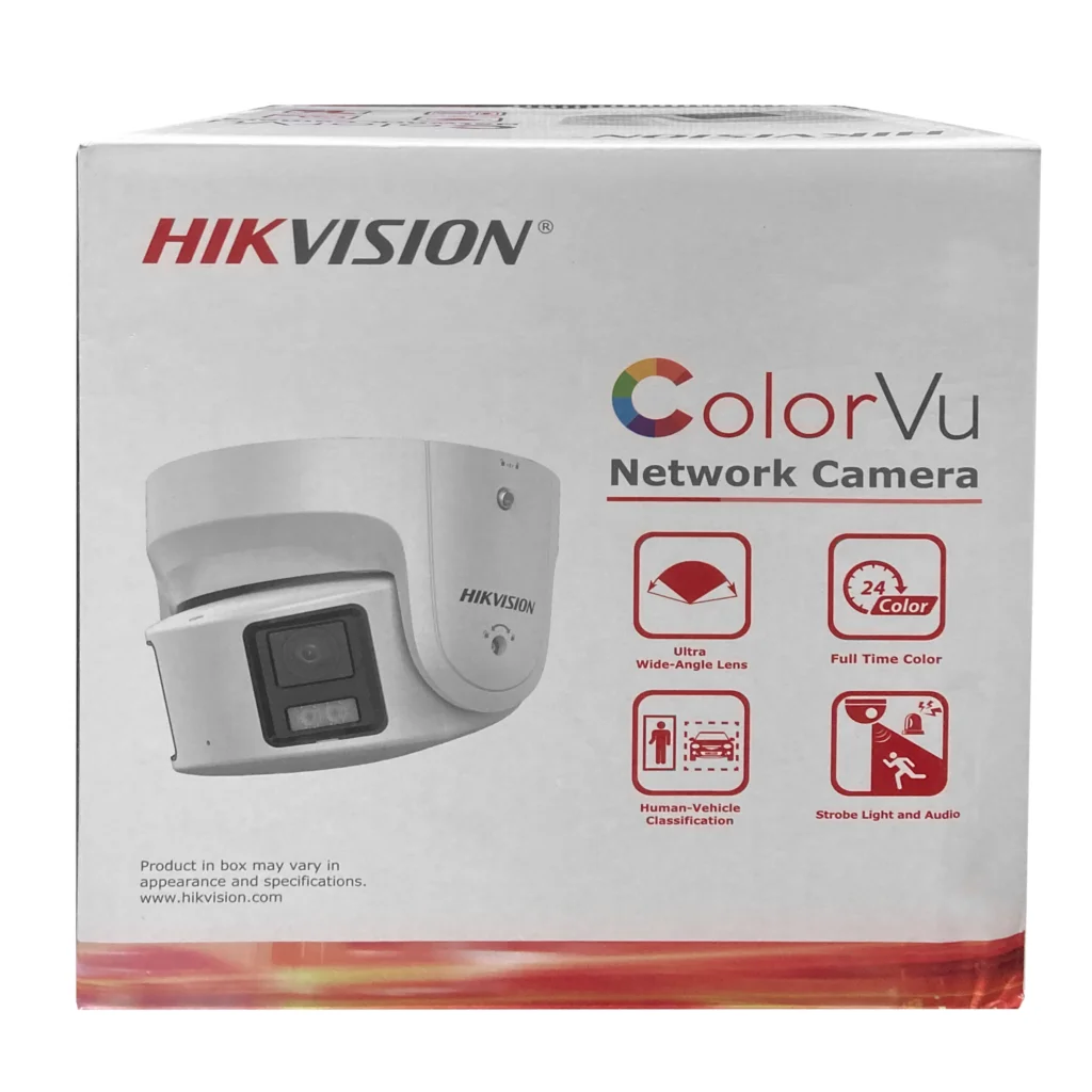 Hikvision 8MP Panoramic Turret IP Camera Security System