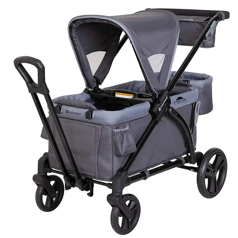 Expedition 2-In-1 Stroller Wagon Plus All Terrain Foldable