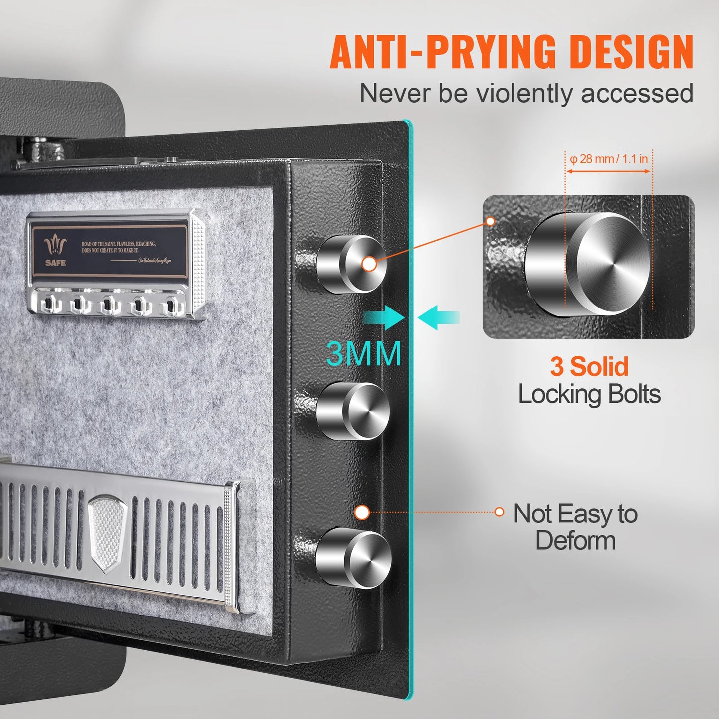 SucceBuy Electronic Safe Deposit Box With Digital Access