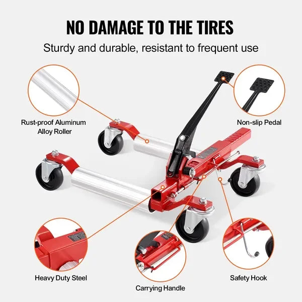 VEVOR Wheel Dolly Heavy Duty Vehicle Positioning Tire Jack