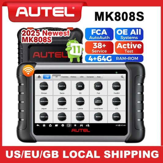 Autel MK808S Car Diagnostic Tool OBD2 Bidirectional Scanner