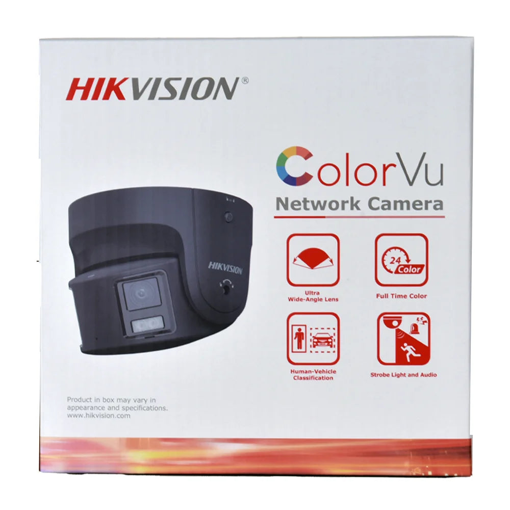 Hikvision 8MP Panoramic Turret IP Camera Security System