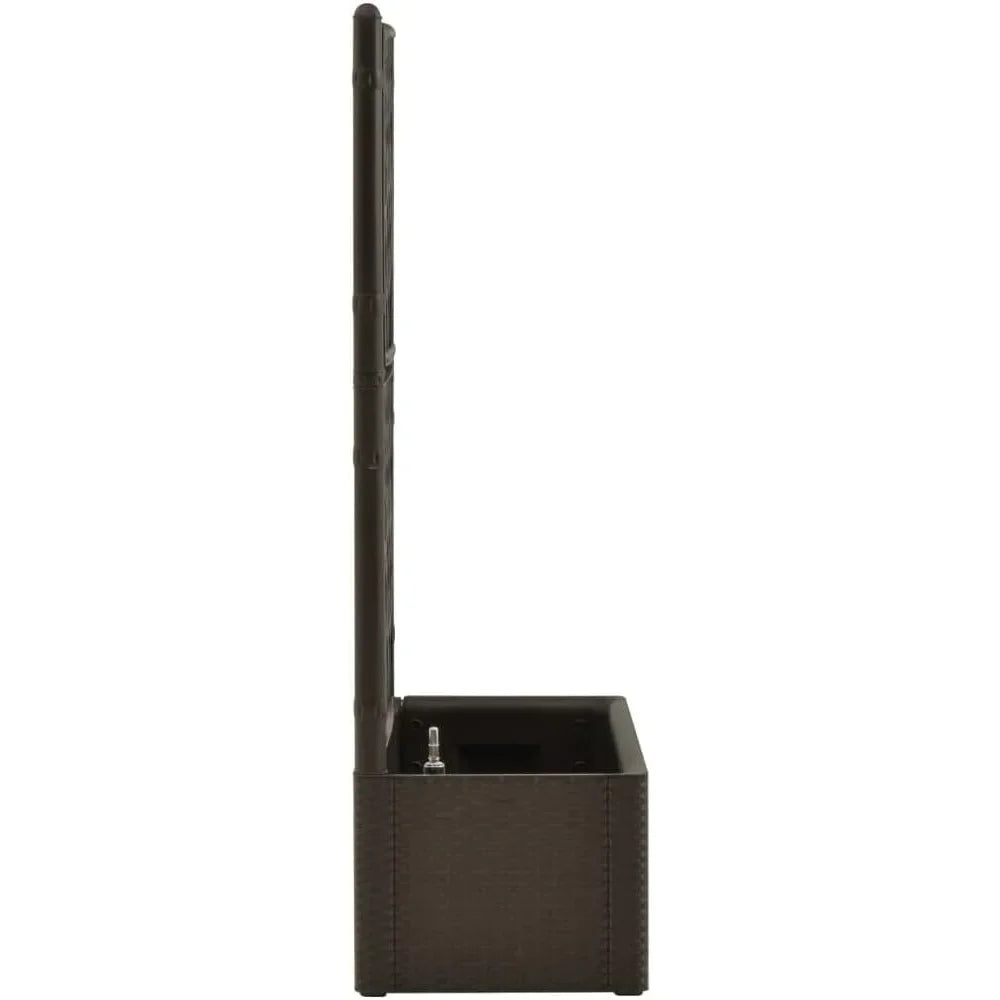 Raised Garden Bed With Trellis Self Watering System